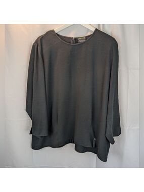 Longchamp Black Women's Blouse Size XL(52) In VGUC